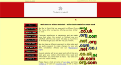 Desktop Screenshot of niskowebsoft.com